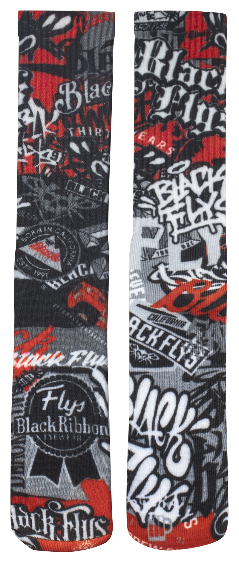 30th Anniversary Sublimated Socks - BlackFlys