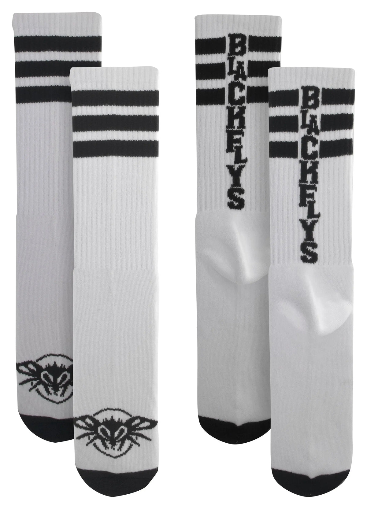 Fly Striper Socks - BlackFlys