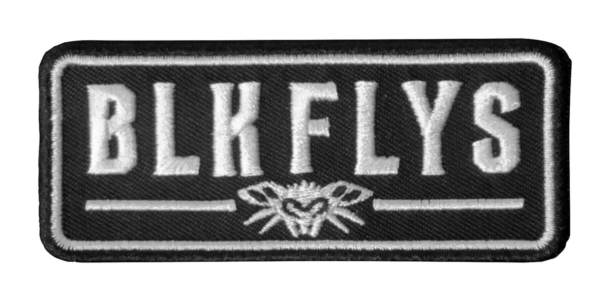 BLK FLYS Patch