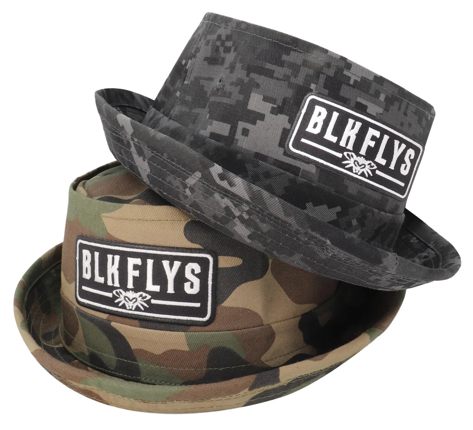 BLK FLYS Patch Bucket Hat - BlackFlys