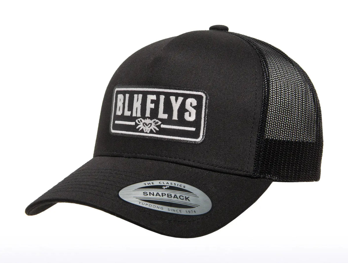 Blk Flys Curved Bill Trucker - BlackFlys