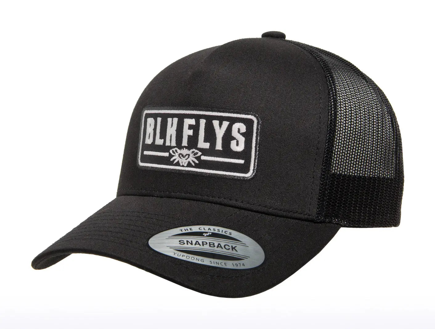 Blk Flys Curved Bill Trucker - BlackFlys