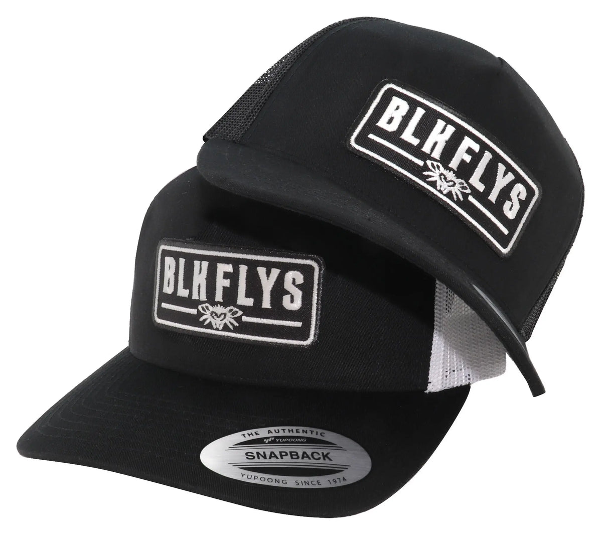 Blk Flys Curved Bill Trucker - BlackFlys