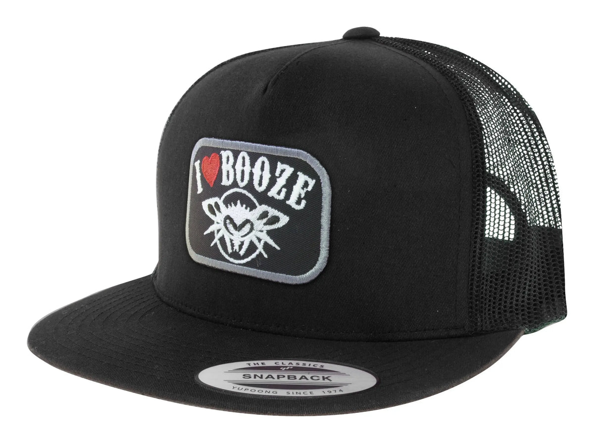 I Love Booze Trucker - BlackFlys