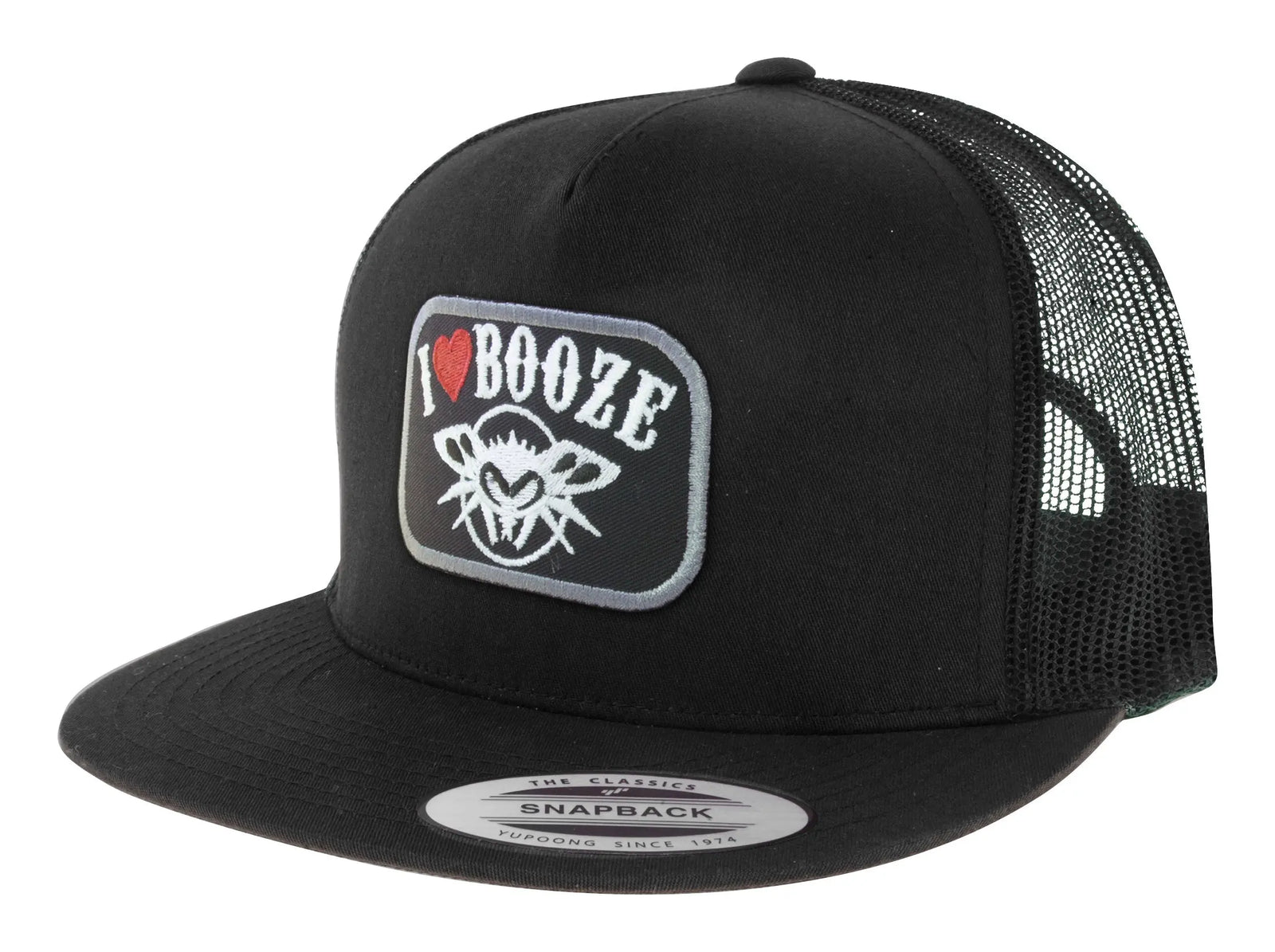 I Love Booze Trucker - BlackFlys