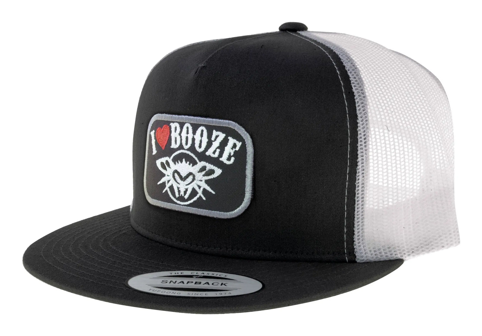 I Love Booze Trucker - BlackFlys