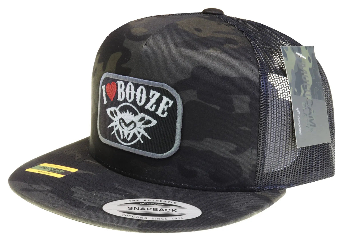 I Love Booze Trucker - BlackFlys