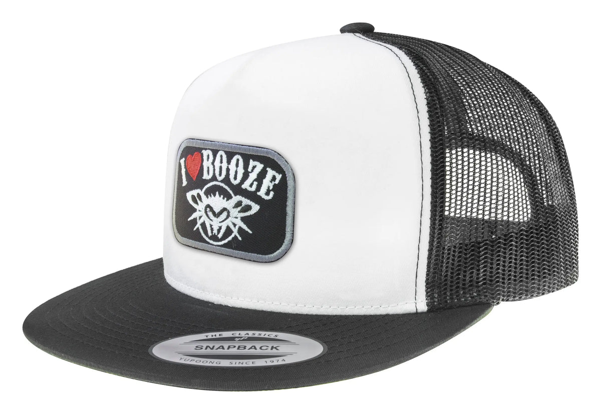 I Love Booze Trucker - BlackFlys
