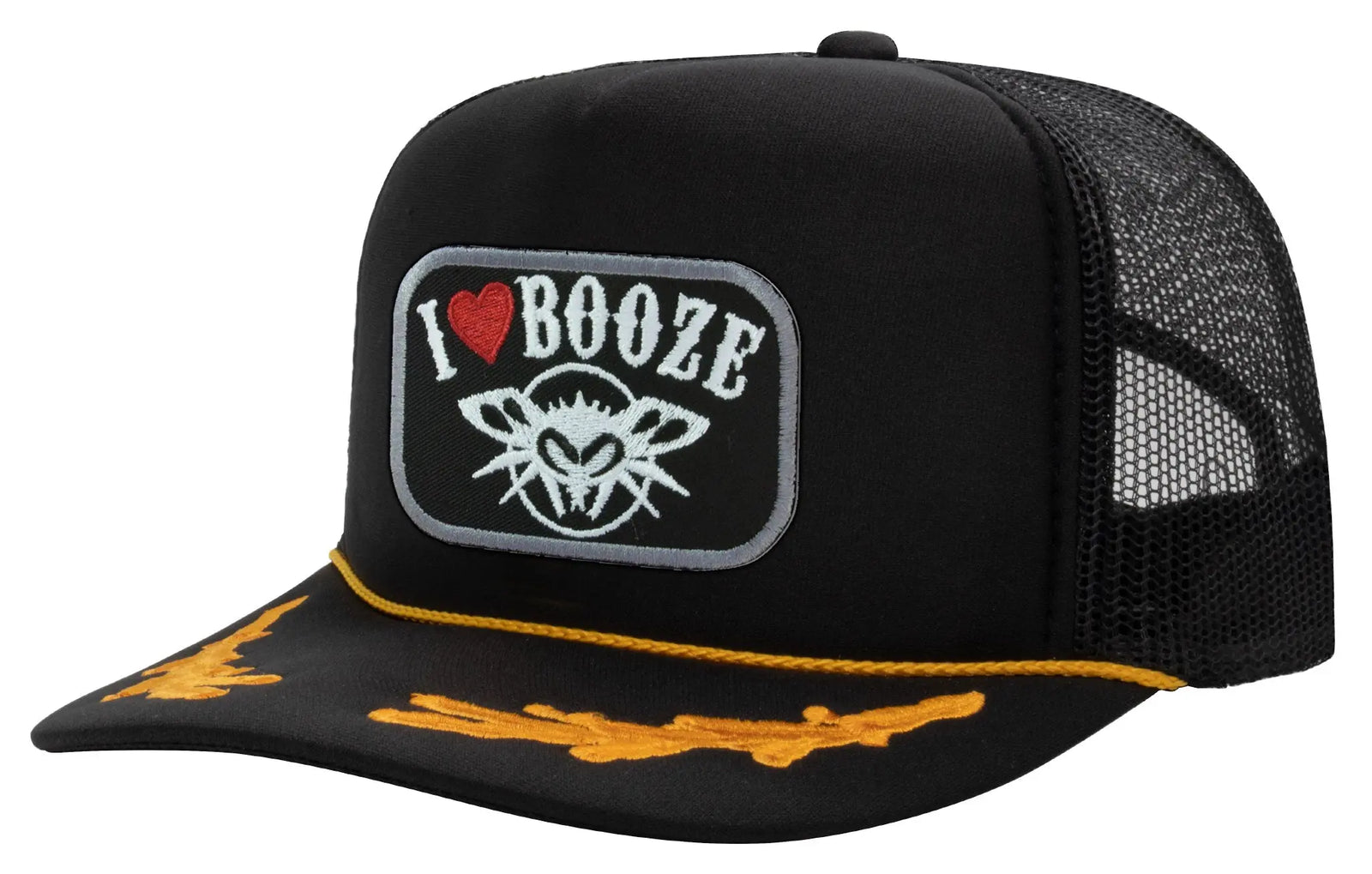 I Love Booze Trucker - BlackFlys