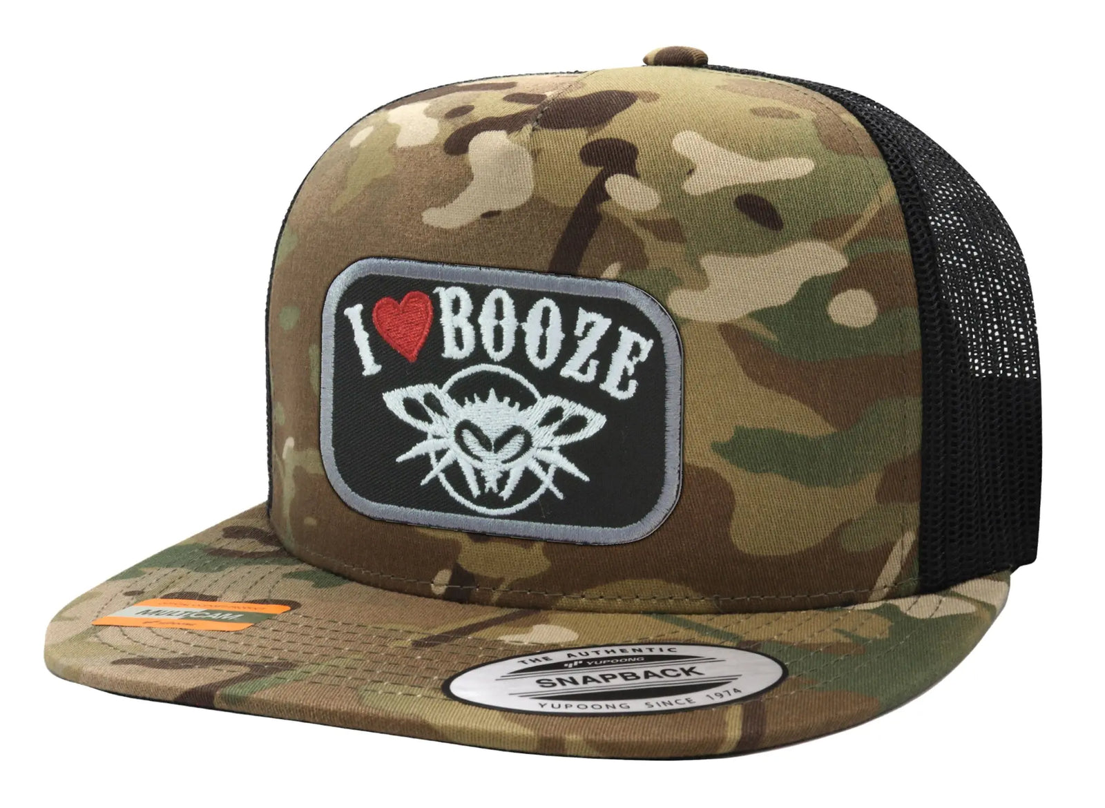 I Love Booze Trucker - BlackFlys