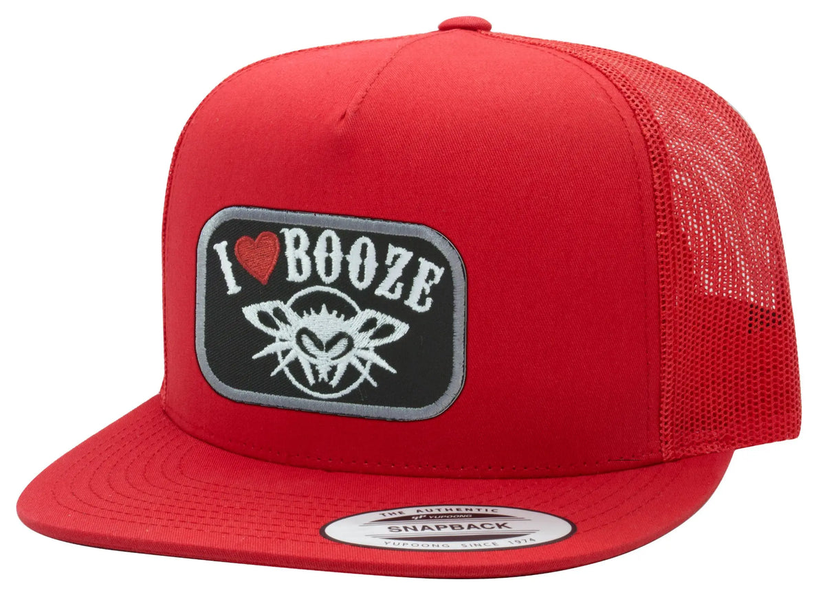 I Love Booze Trucker - BlackFlys