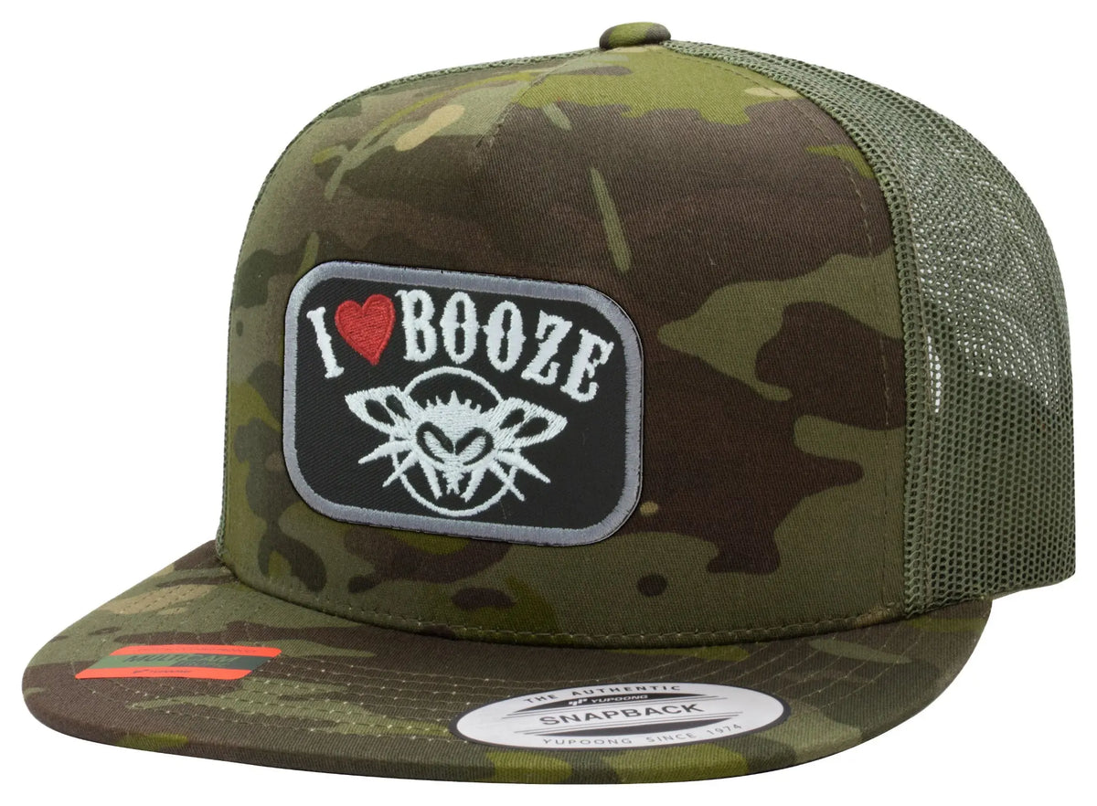 I Love Booze Trucker - BlackFlys