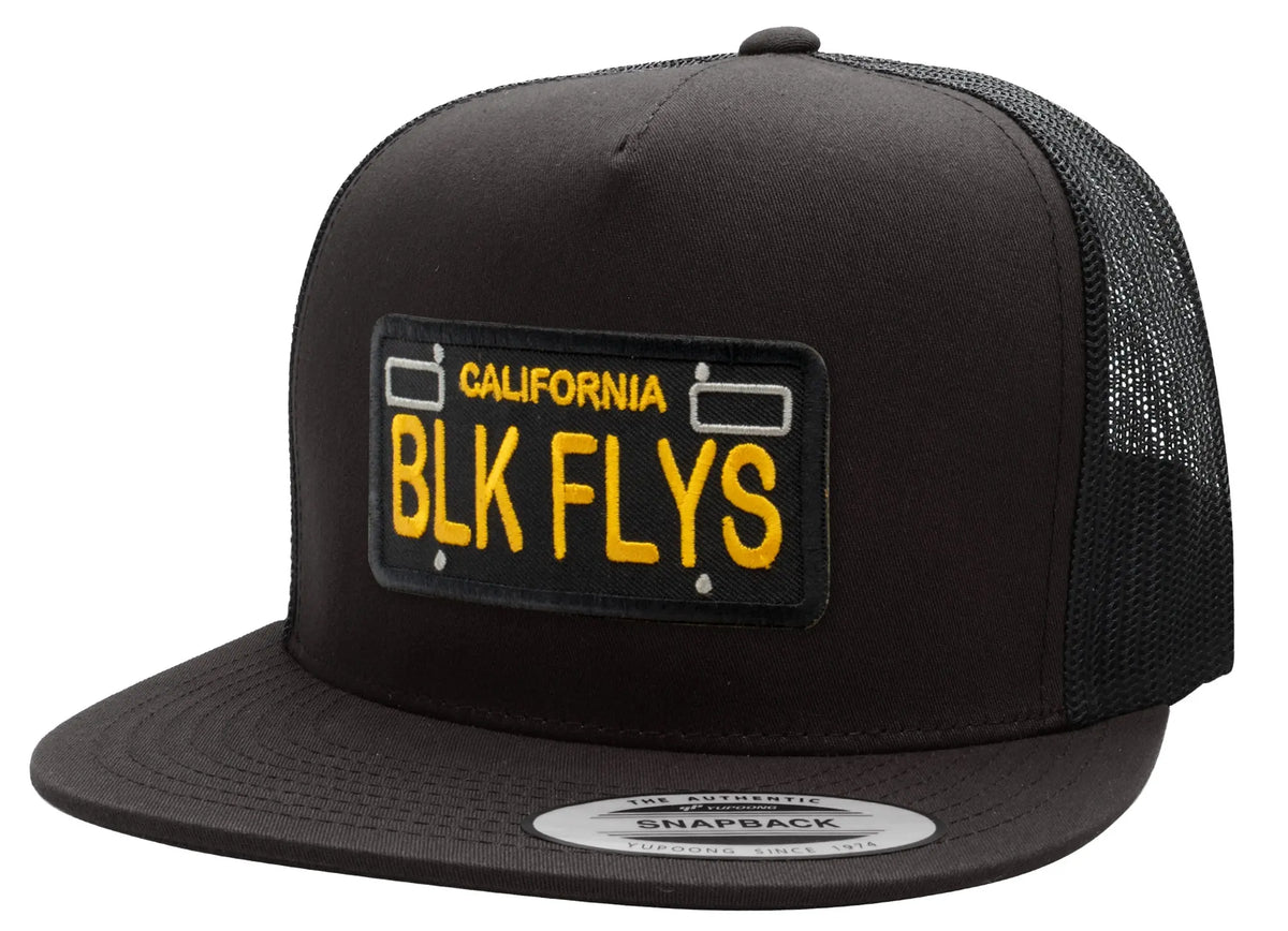 Cali Plate Trucker - BlackFlys