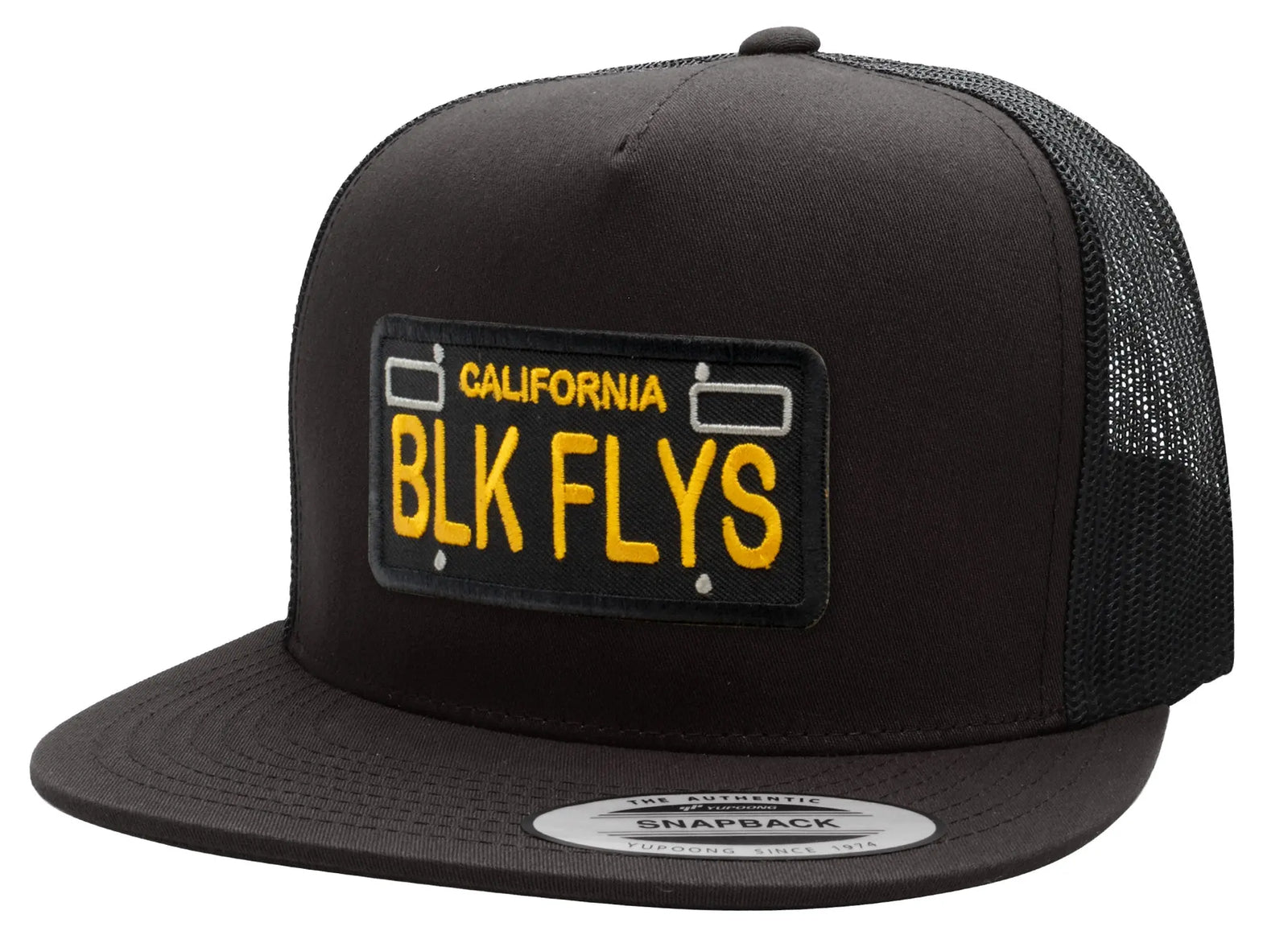 Cali Plate Trucker - BlackFlys