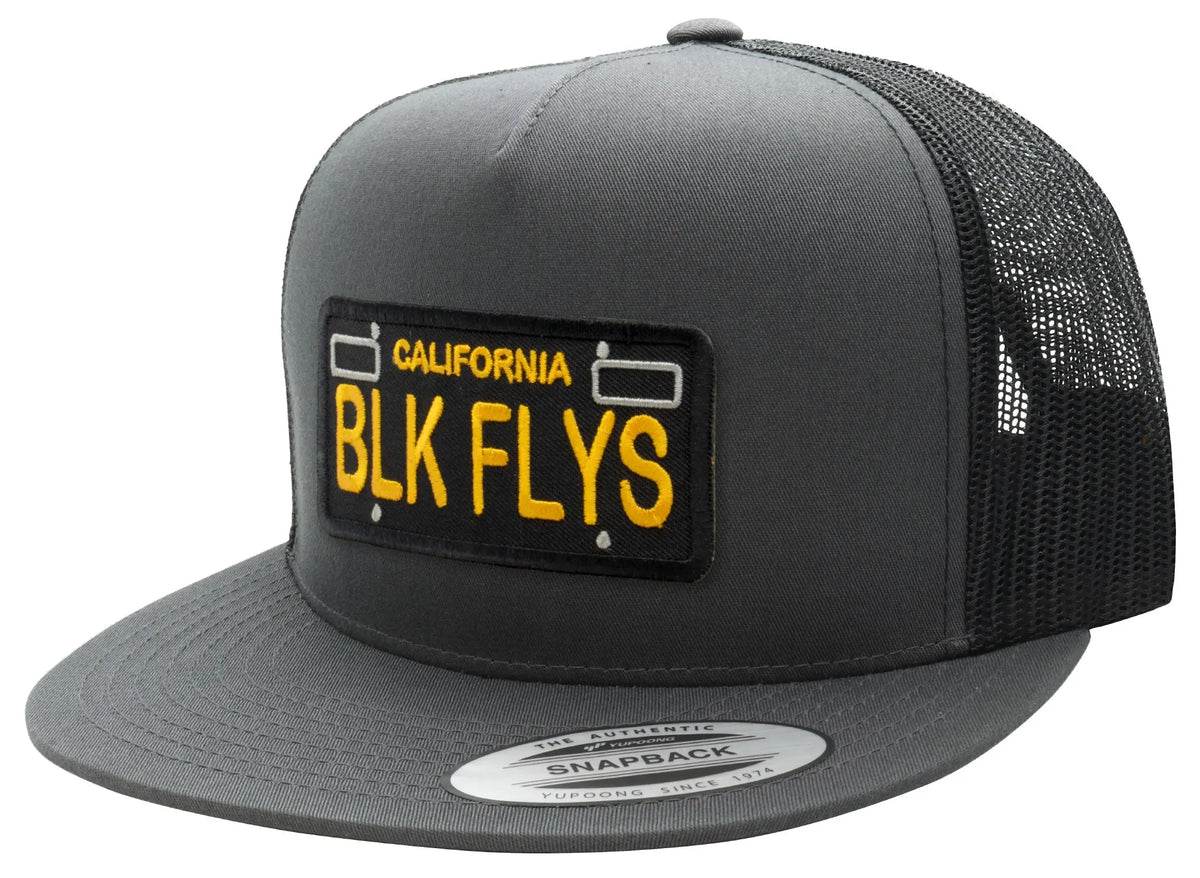 Cali Plate Trucker - BlackFlys