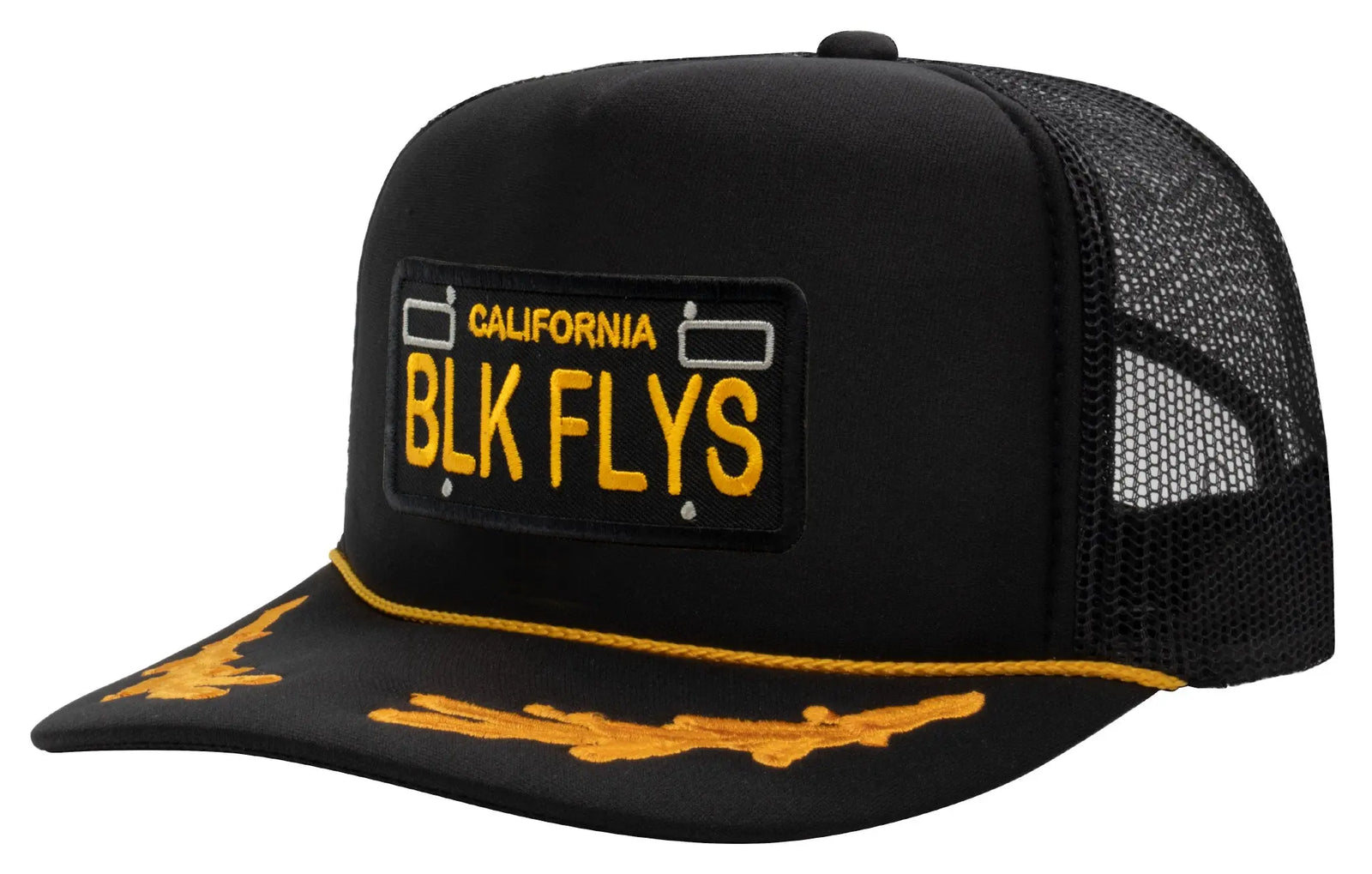Cali Plate Trucker - BlackFlys