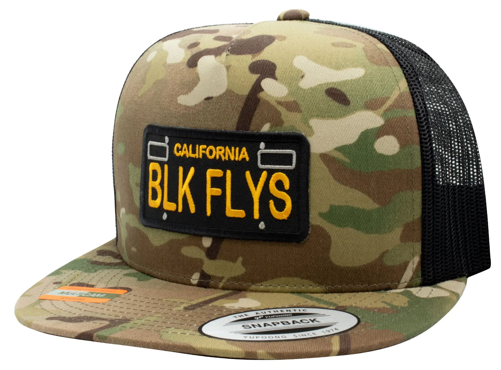 Cali Plate Trucker - BlackFlys