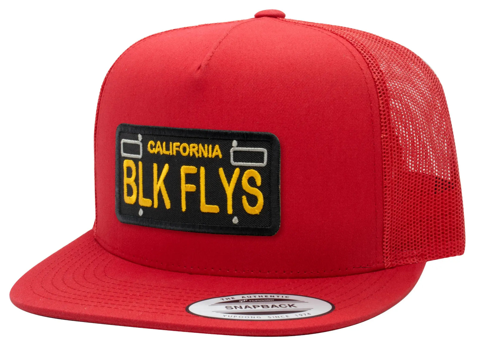 Cali Plate Trucker - BlackFlys