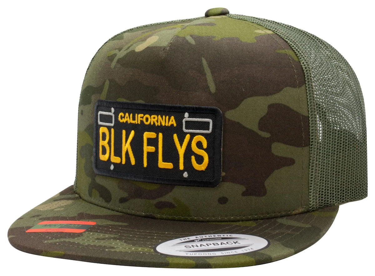 Cali Plate Trucker - BlackFlys