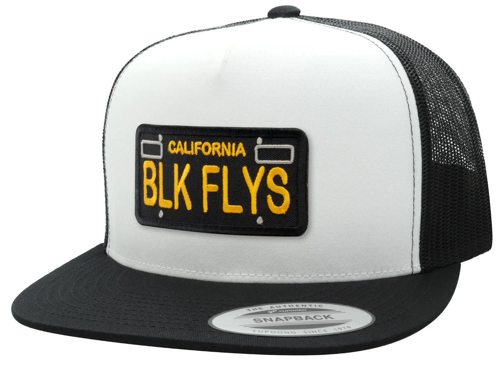 Cali Plate Trucker - BlackFlys