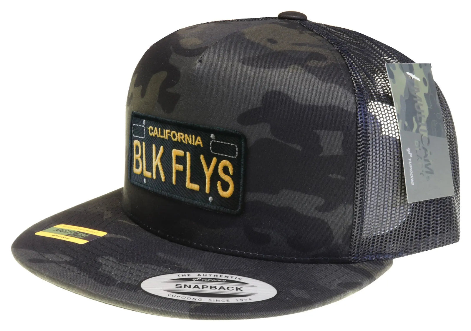 Cali Plate Trucker - BlackFlys