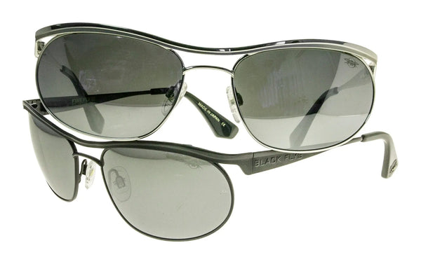 Occhiali Da Sole Black Flys Santeria Fly – Polarizzati, Nero Lucido, Fumo, Unisex - Foto 1