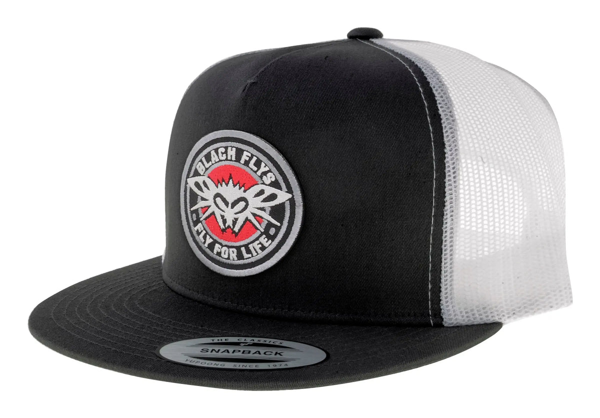 Fly 4 Life Patch Trucker - BlackFlys