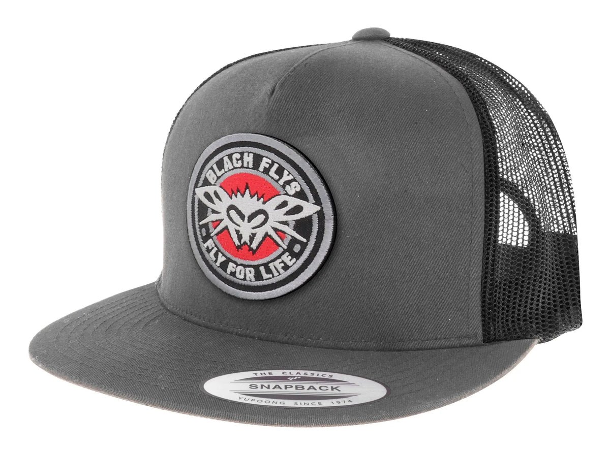 Fly 4 Life Patch Trucker - BlackFlys