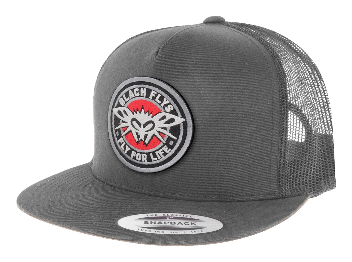 Fly 4 Life Patch Trucker - BlackFlys