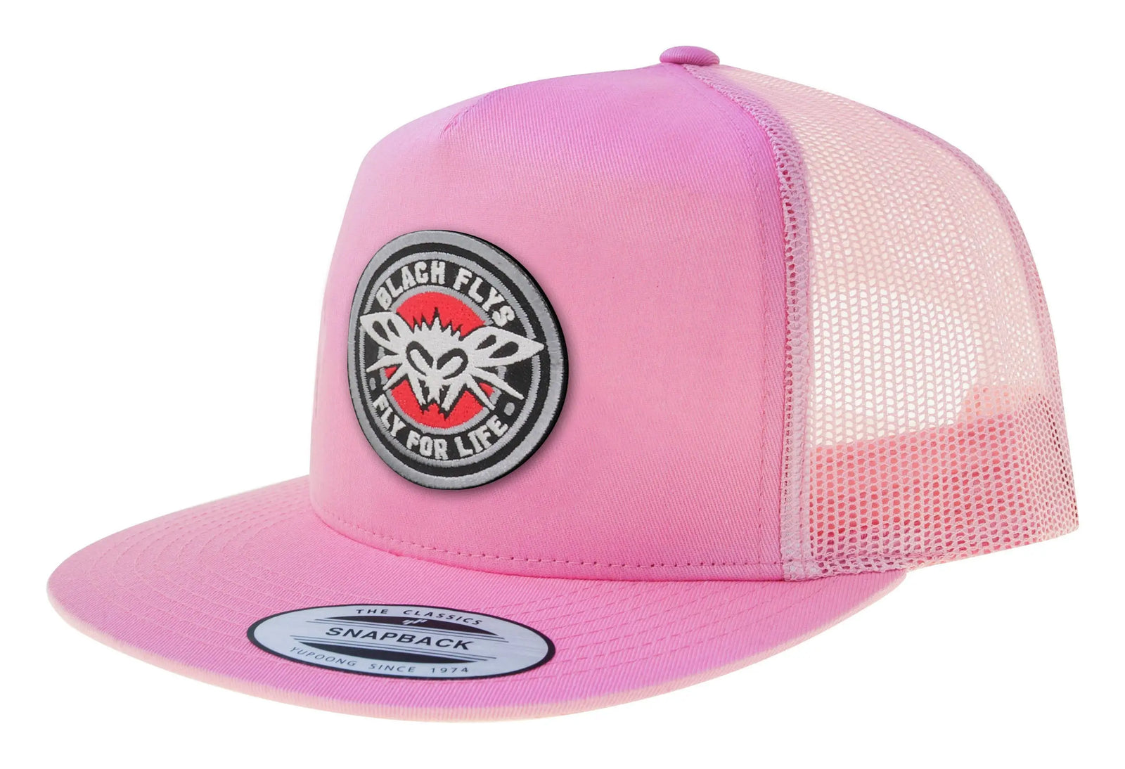 Fly 4 Life Patch Trucker - BlackFlys