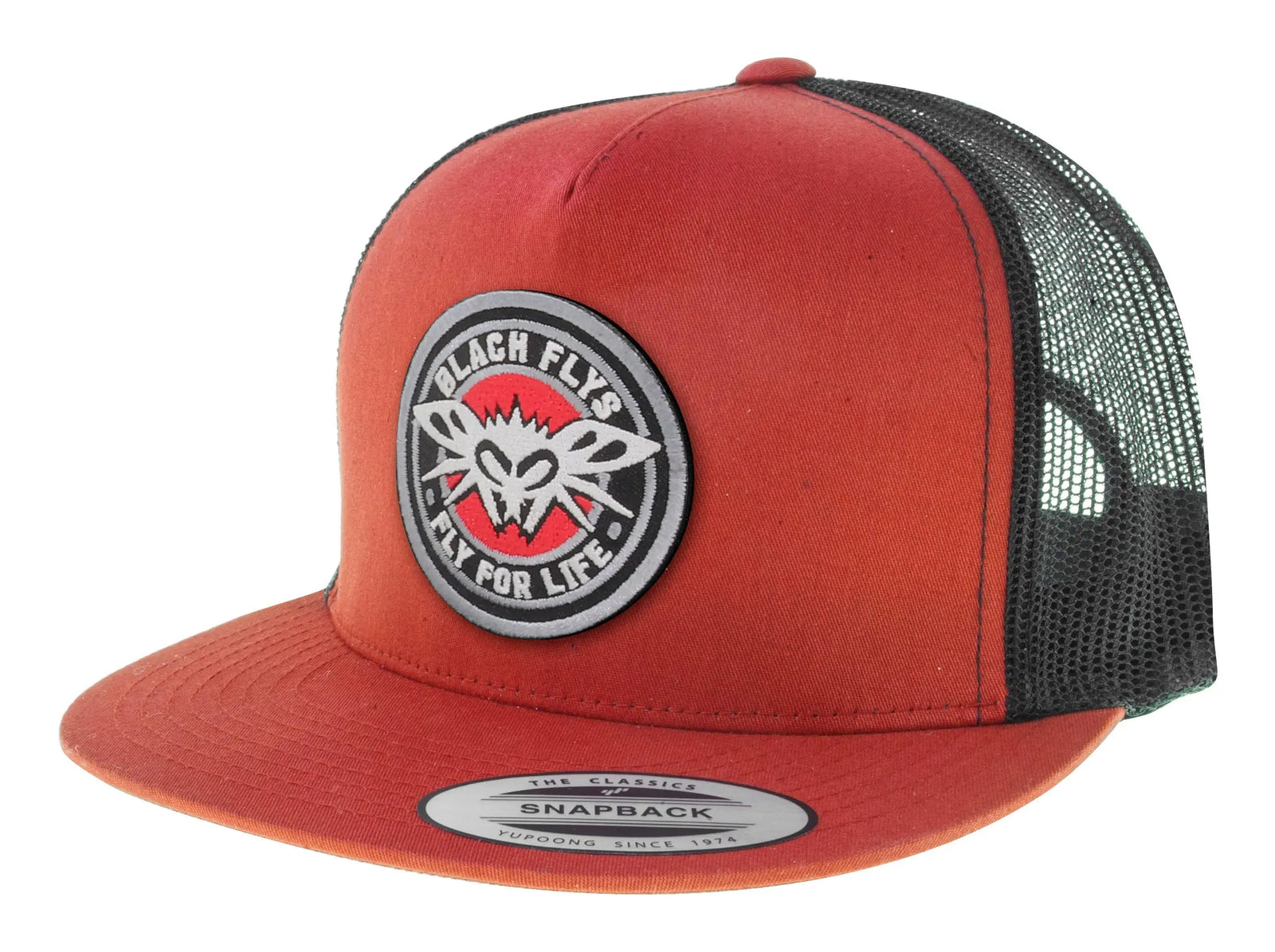 Fly 4 Life Patch Trucker - BlackFlys