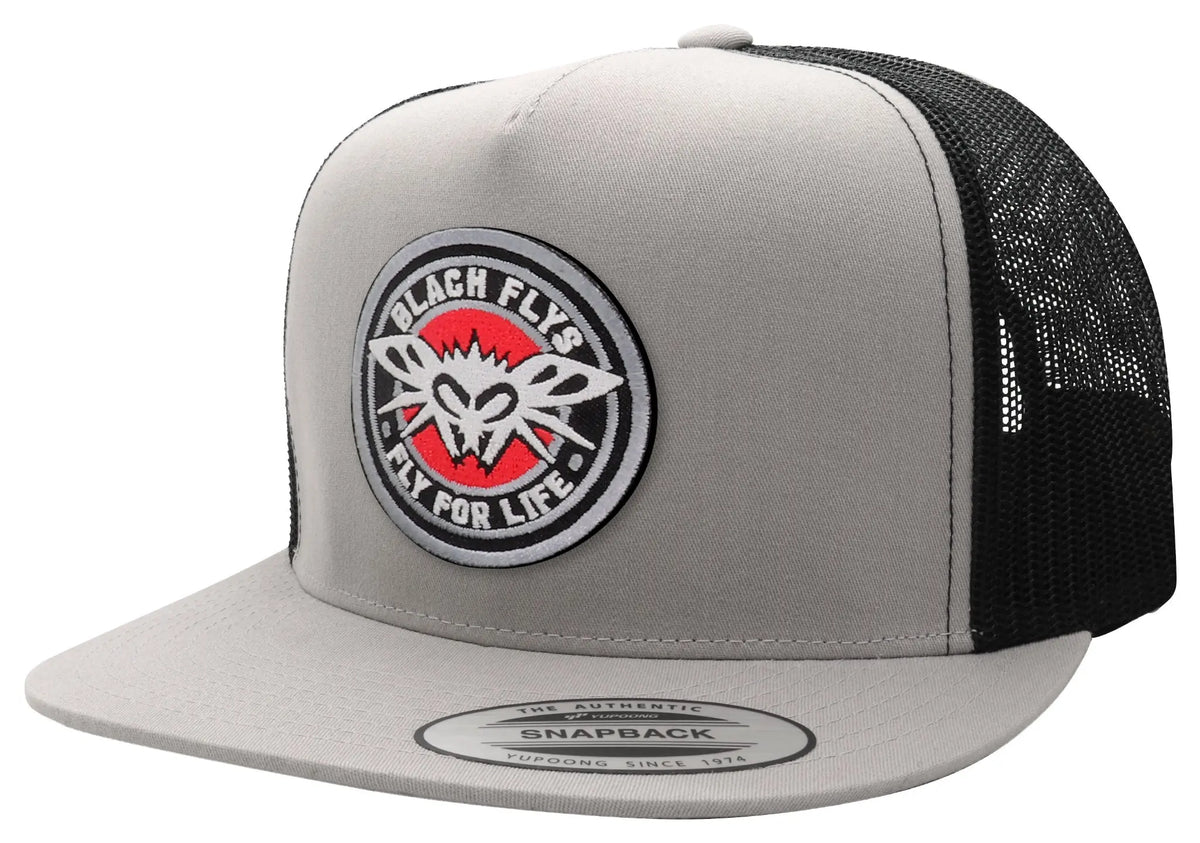 Fly 4 Life Patch Trucker - BlackFlys