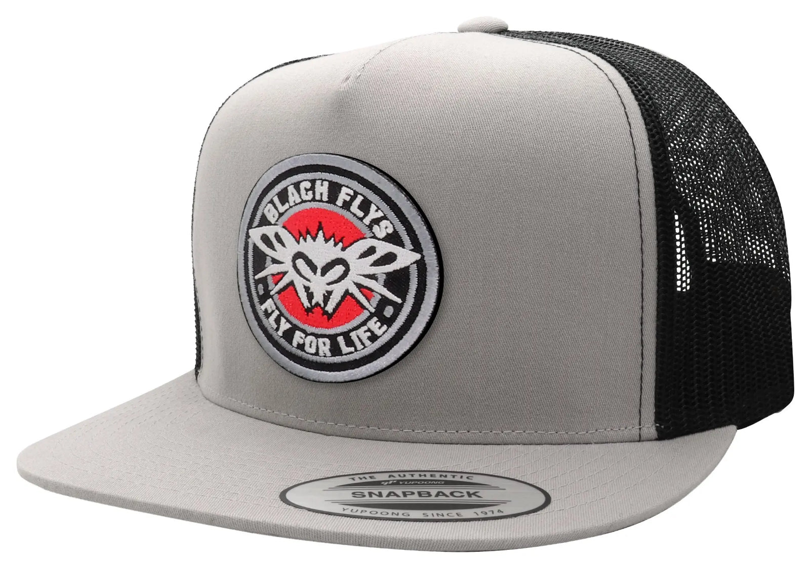Fly 4 Life Patch Trucker - BlackFlys