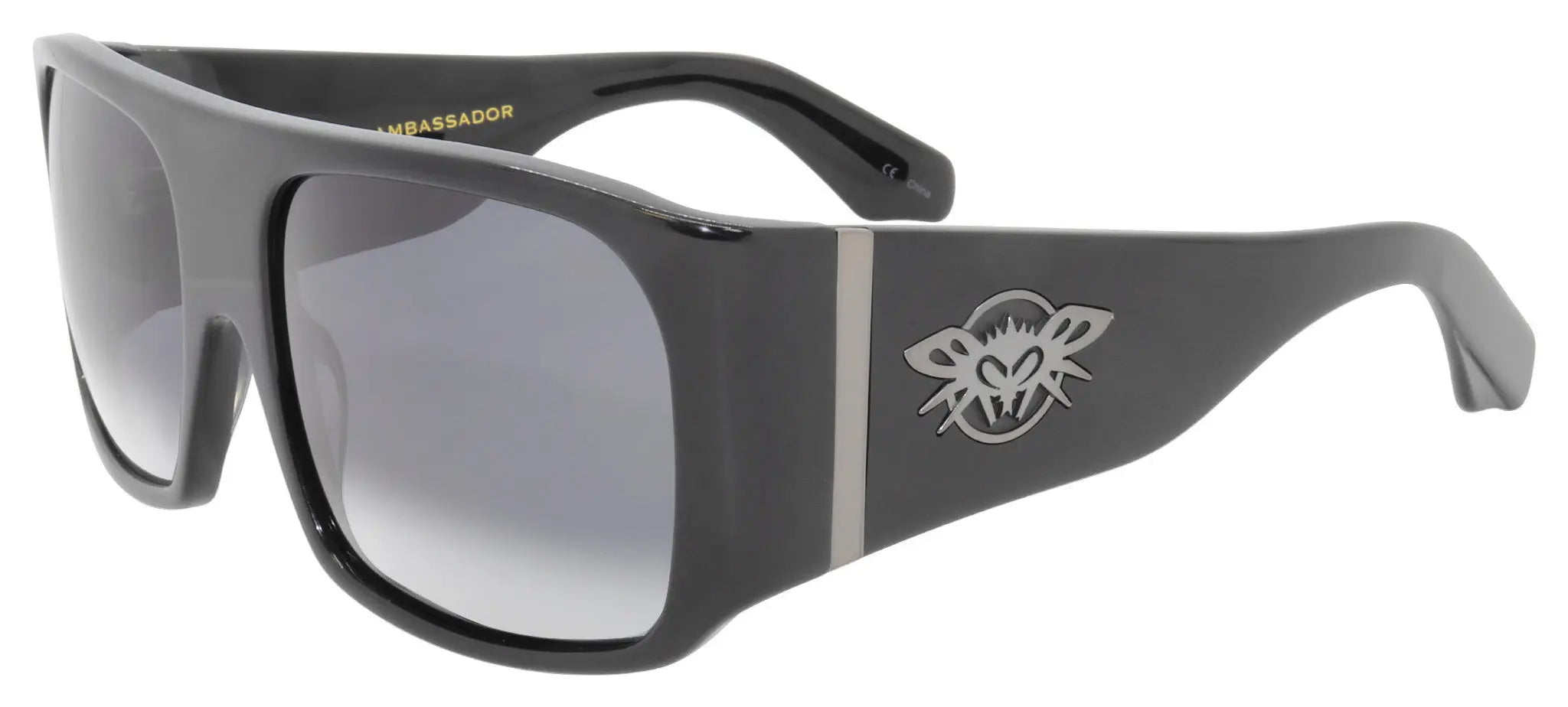 BLACK FLYS DAMIAN Ⅲ BLACK FLYS SUNGLASSES: DAMIAN III -- RED / RED -- PRE-OWNED