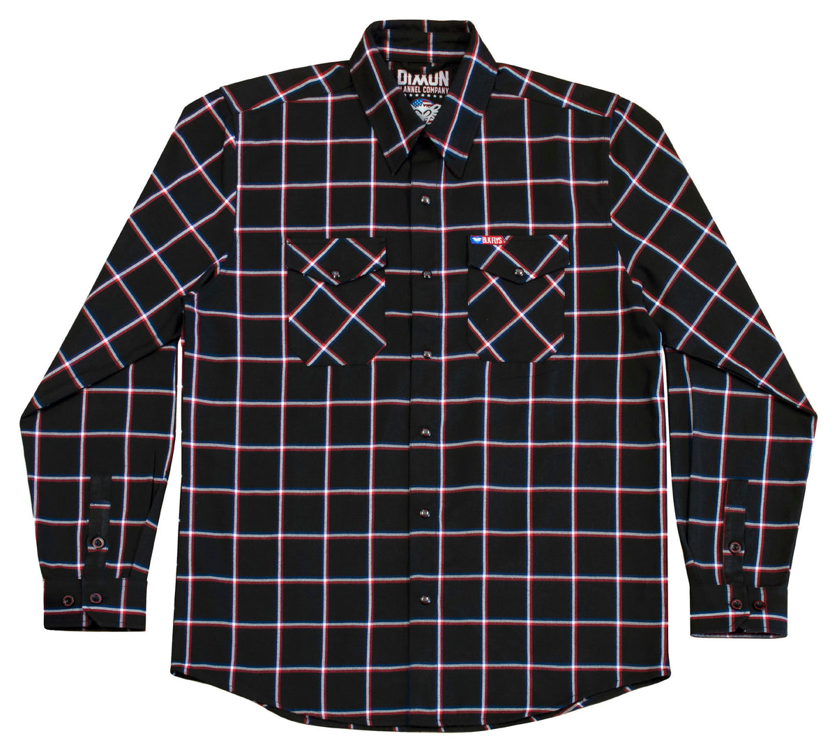 Men&#39;s Flycentennial x Dixxon Flannel Collab - BlackFlys