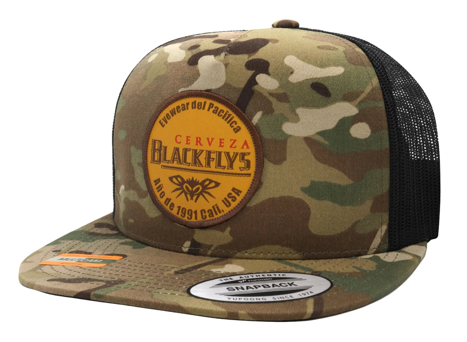 Fly Cerveza Patch Trucker - BlackFlys
