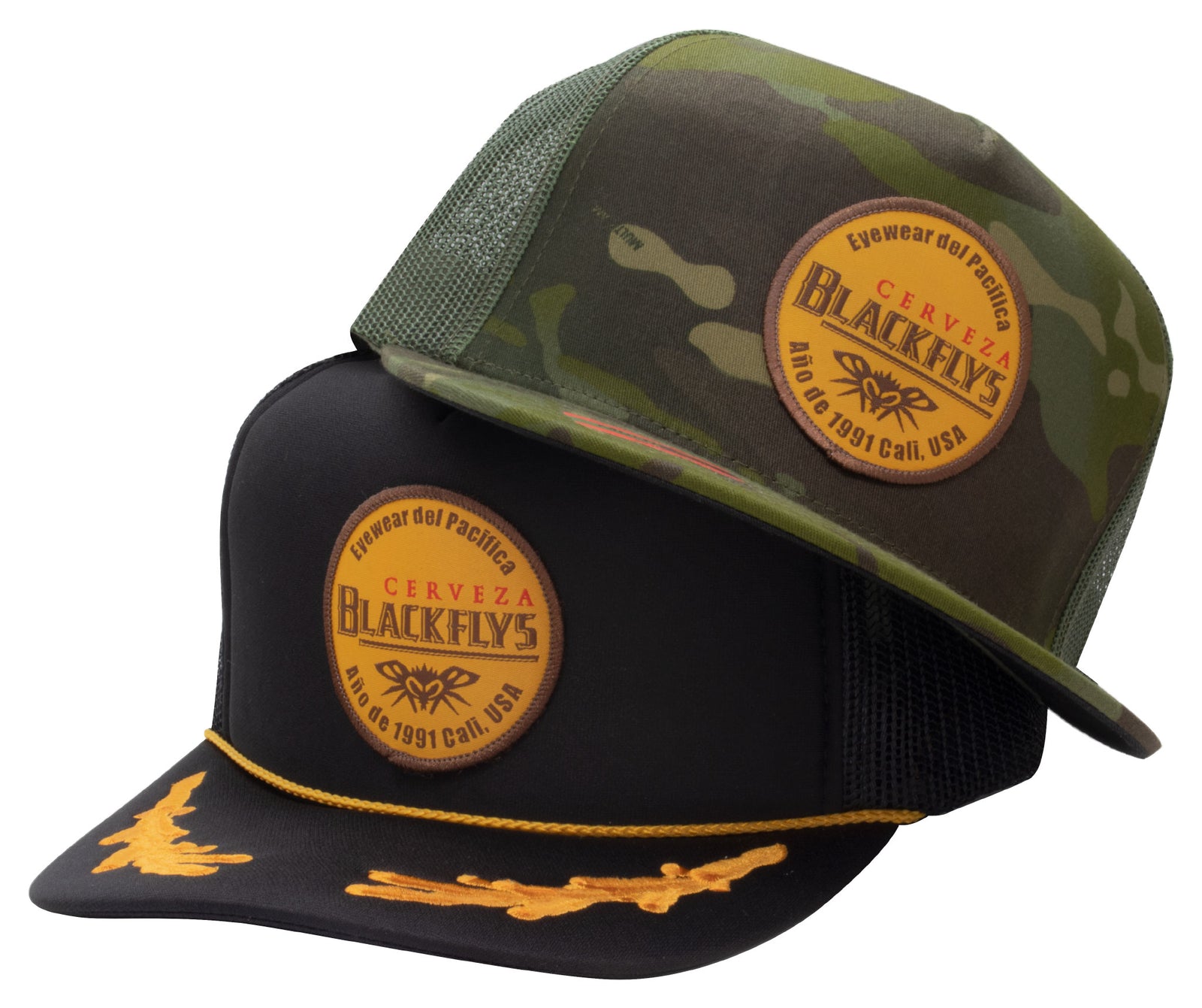 Fly Cerveza Patch Trucker - BlackFlys