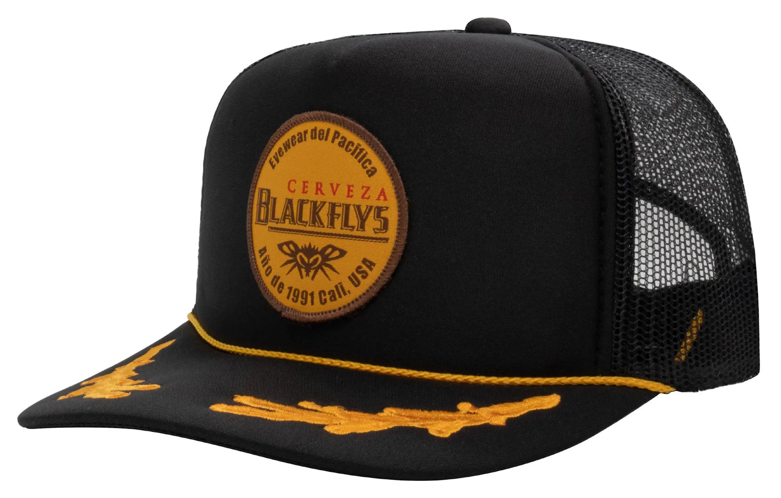 Fly Cerveza Patch Trucker - BlackFlys