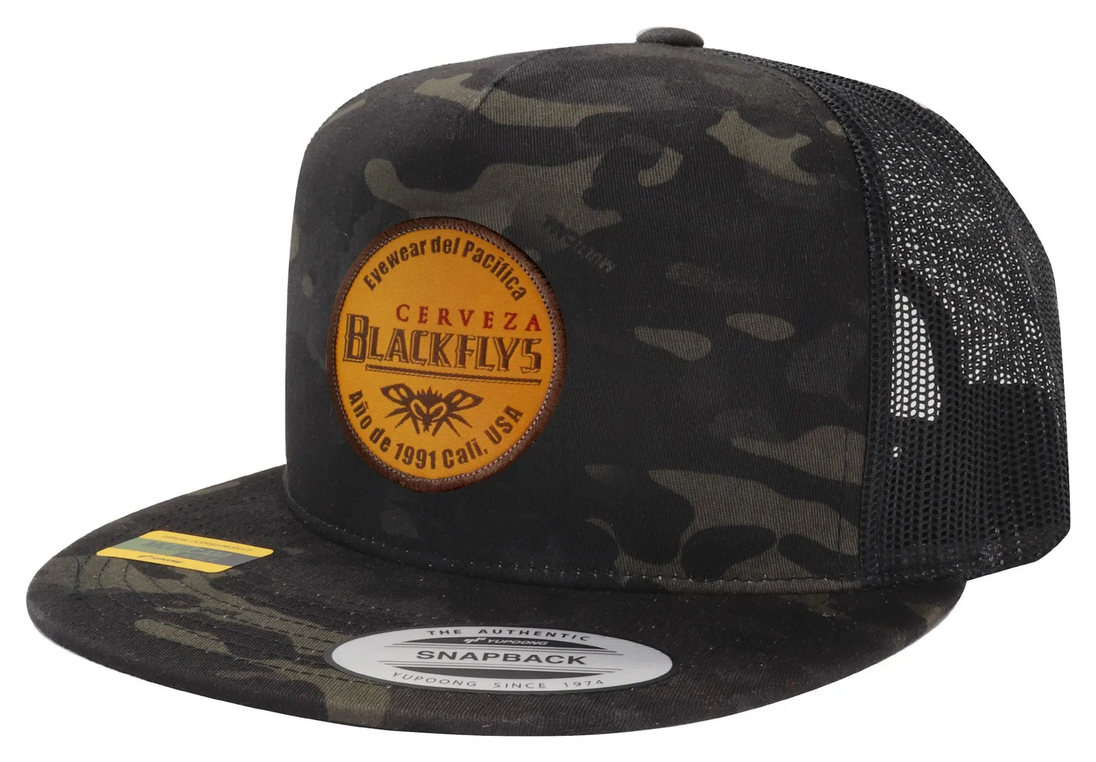 Fly Cerveza Patch Trucker - BlackFlys