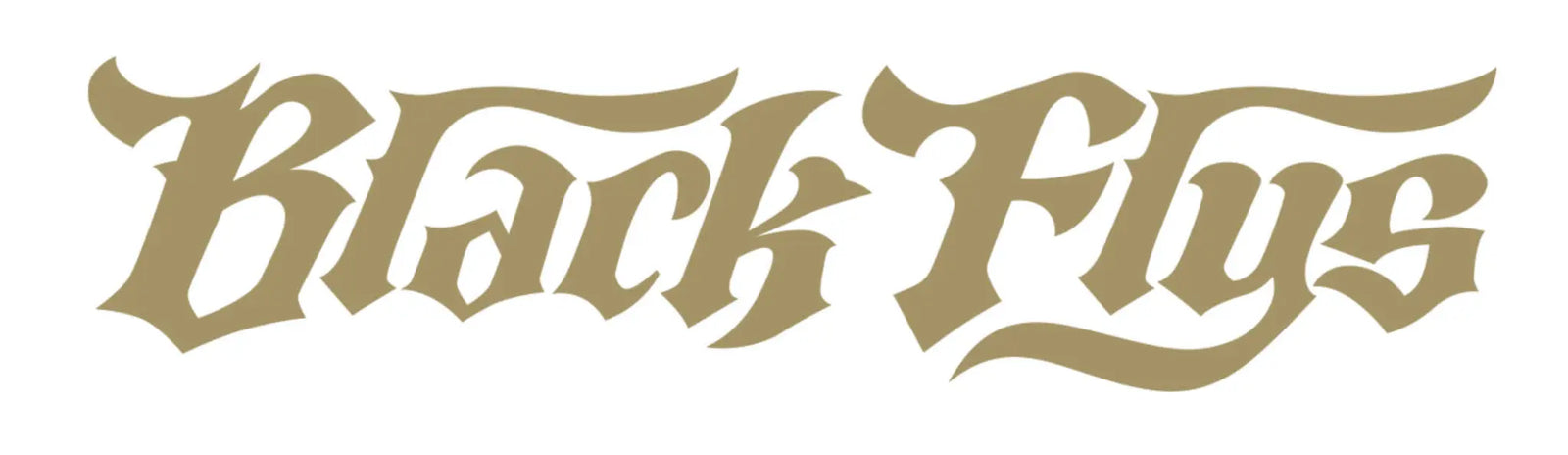 Fly English Vinyl-Cut Sticker 18 inch - BlackFlys