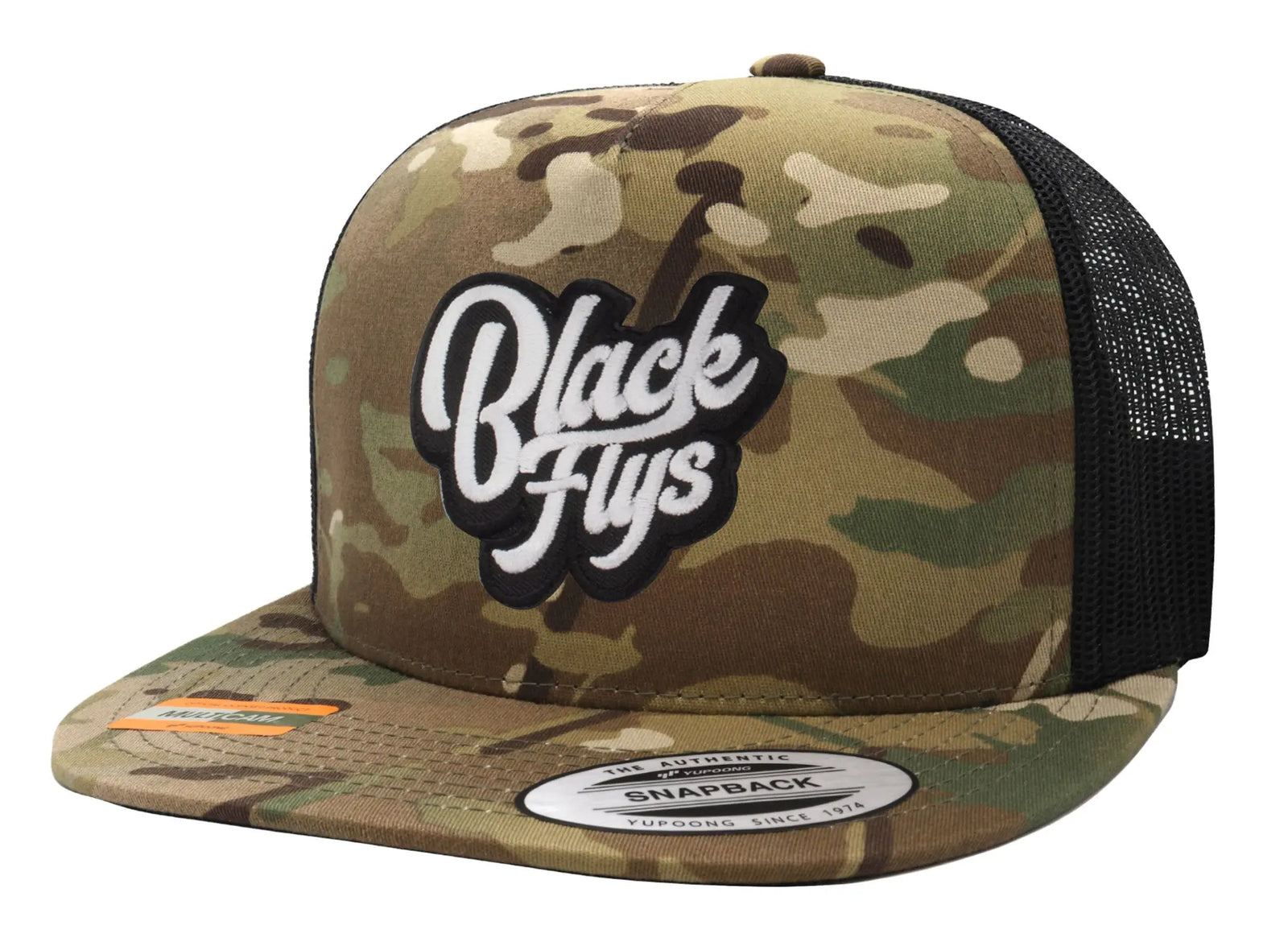 Fly League Patch Trucker - BlackFlys