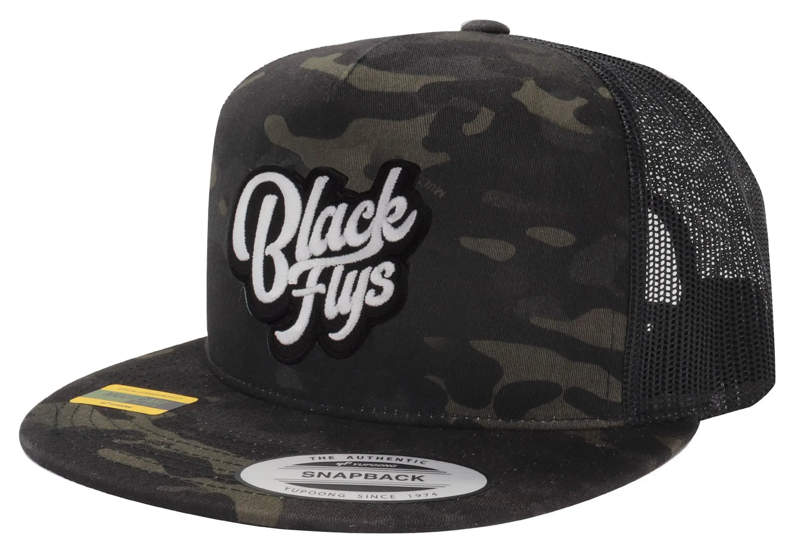 Fly League Patch Trucker - BlackFlys