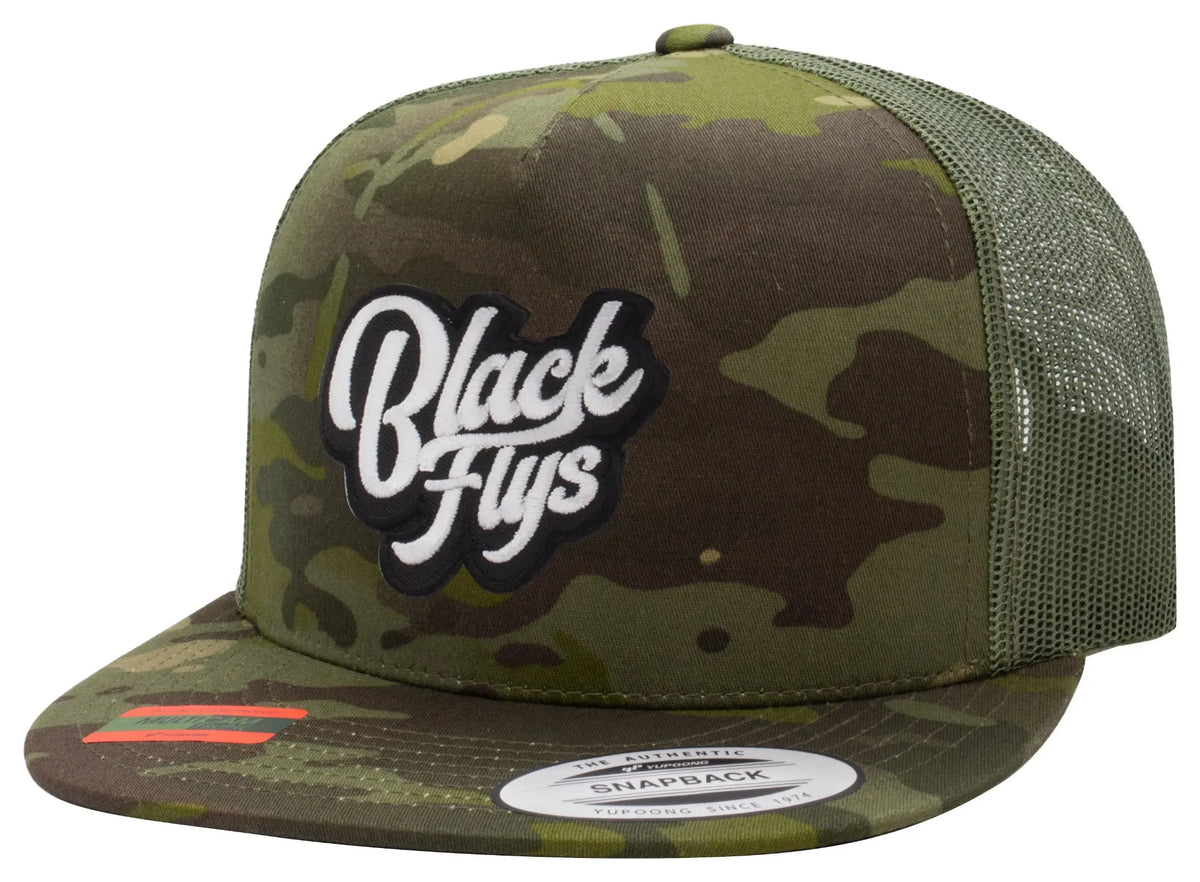 Fly League Patch Trucker - BlackFlys