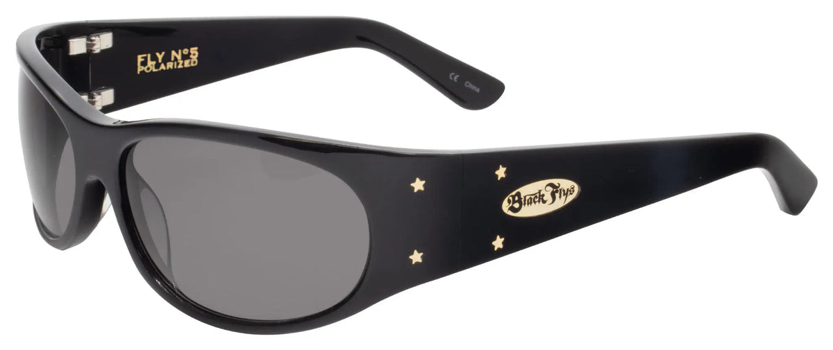 Fly No. 5 Polarized - BlackFlys