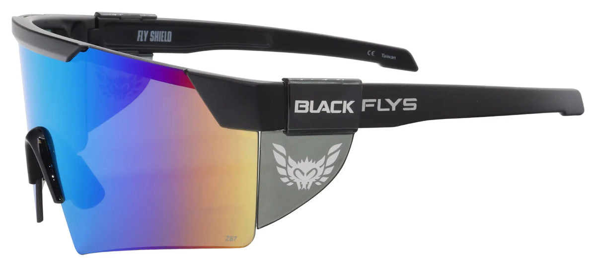 Fly Shield Z87+ safety glass - BlackFlys