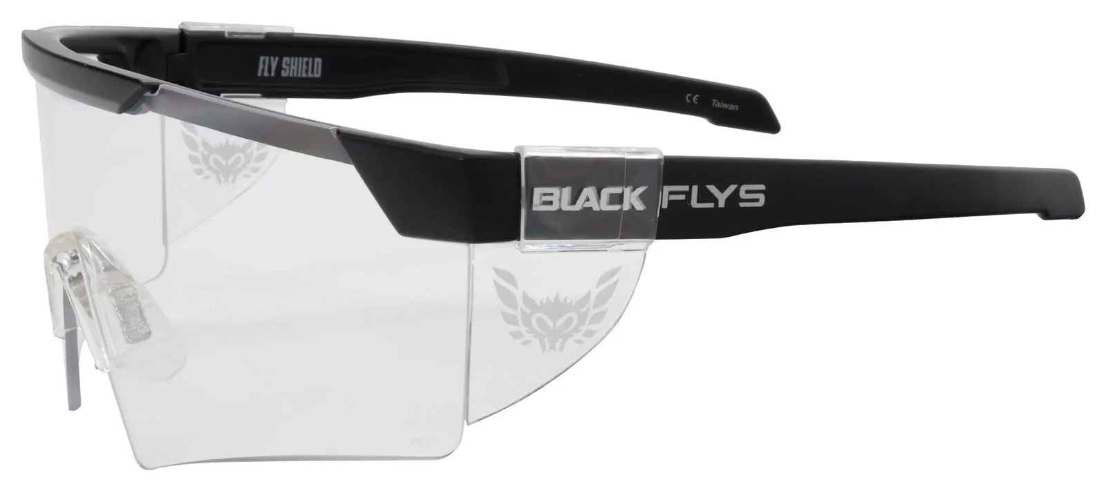 Fly Shield Z87+ safety glass - BlackFlys