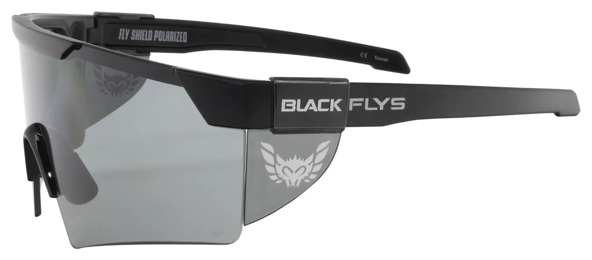Fly Shield Z87+ safety glass - BlackFlys