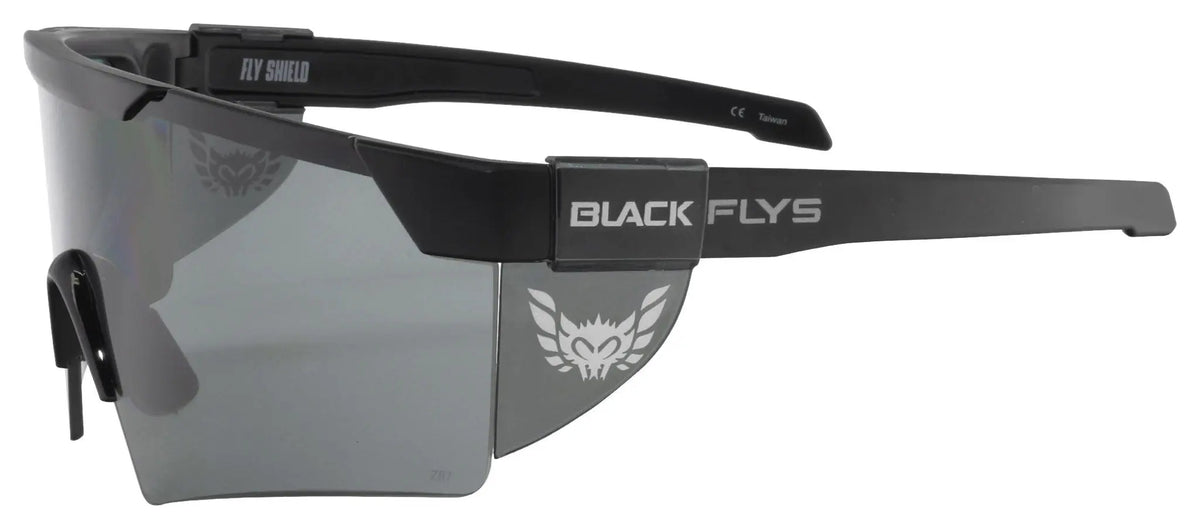 Fly Shield Z87+ safety glass - BlackFlys