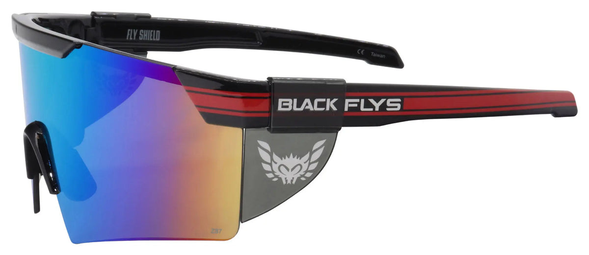 Fly Shield Z87+ safety glass - BlackFlys