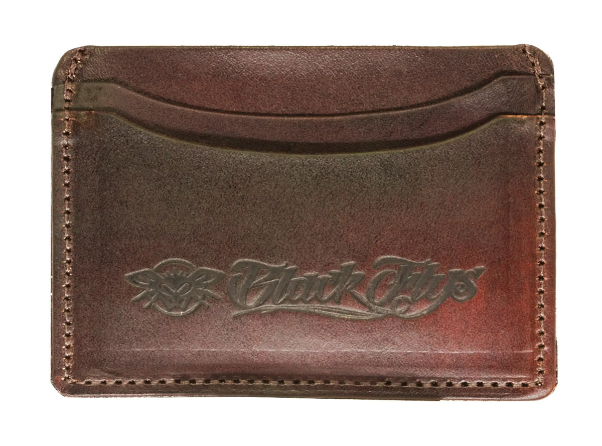 Fly Slim Card Holder Wallet - BlackFlys